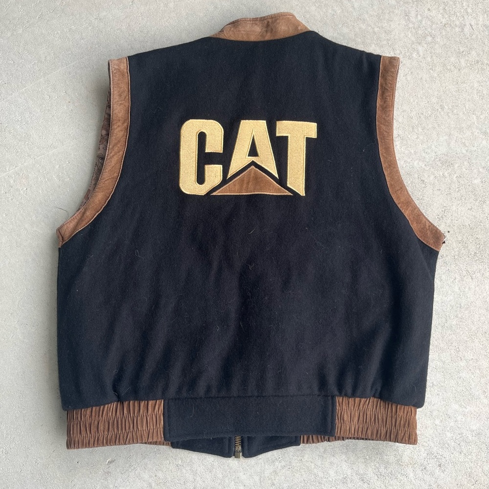 CAT Black and Brown Men's Vest